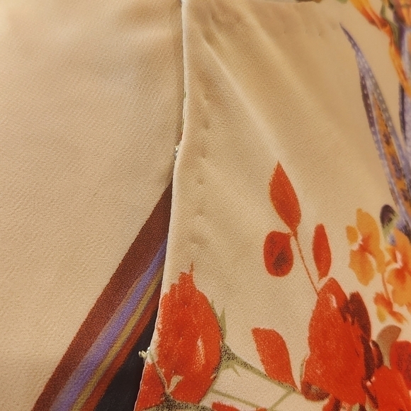 Asian Inspired Yellow Silk Overdress - Picture 16 of 16